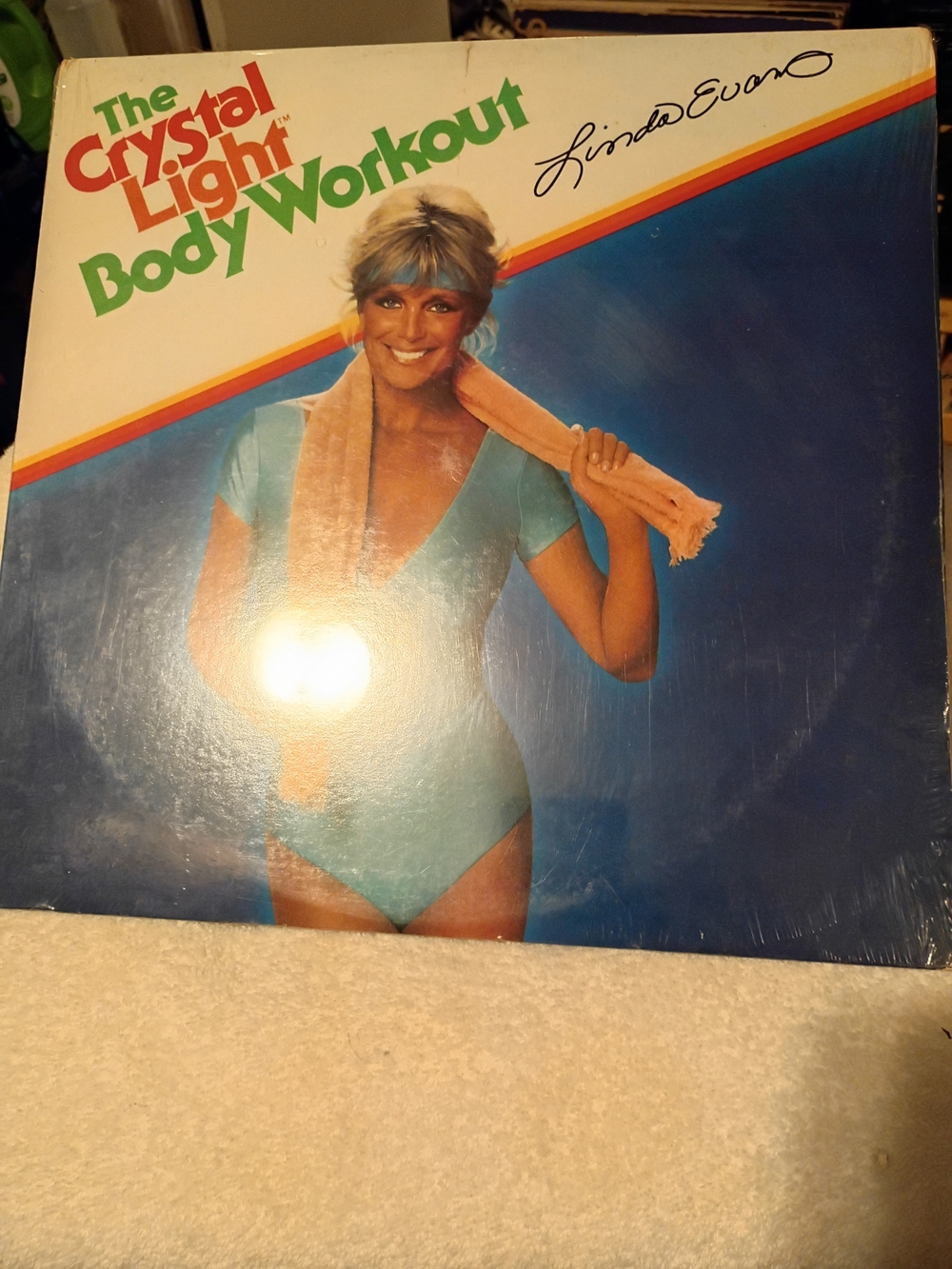 The Crystal Light Body Workout by Linda Evans – LP Album.